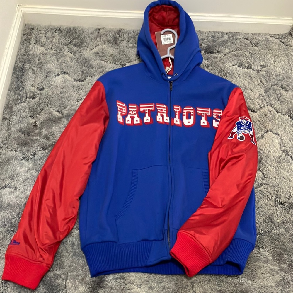 Throwback New England patriots hoodie